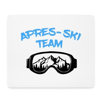 Apres Ski Team - Mousepad (Querformat) - Weiß - Vorne