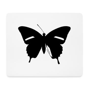 Butterfly Nature Butterflies Vector 9 - Mouse Pad (horizontal) - white - Front