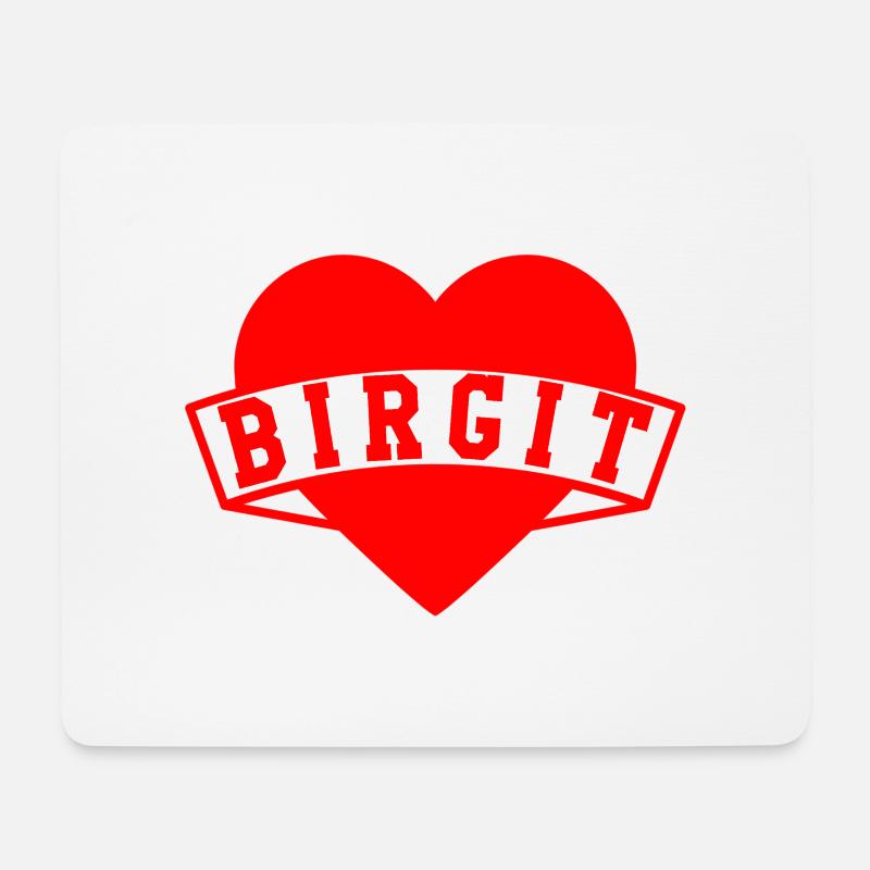 Birgit Herzen - Mousepad (Querformat) - Weiß