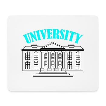 University - Mouse Pad (horizontal) - white - Front