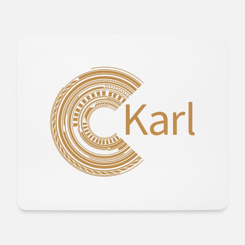 Für Karl - Mousepad (Querformat) - Weiß