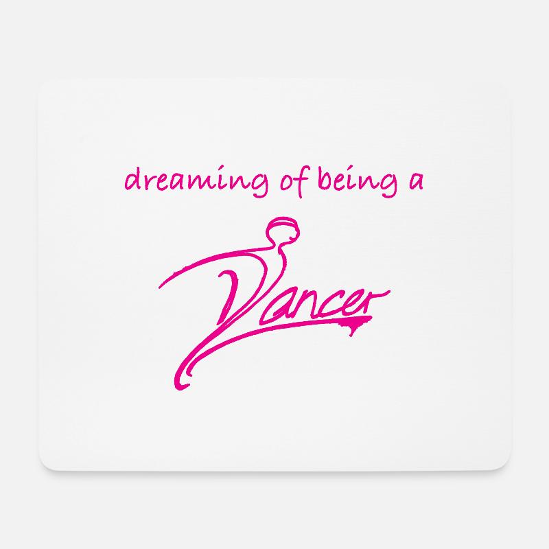 DANCER - Mouse Pad (horizontal) - white