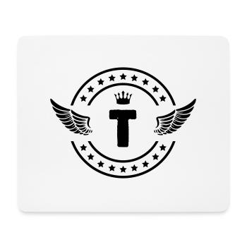 wappen t - Mousepad (Querformat) - Weiß - Vorne