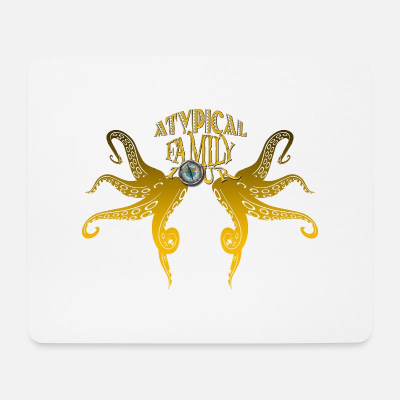 A.F.T Kraken - Mousepad (Querformat) - Weiß