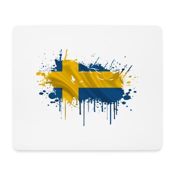 Schweden, Schweden, Skandinavien, Skandinavien, Wikinger, Europa - Mousepad (Querformat) - Weiß - Vorne
