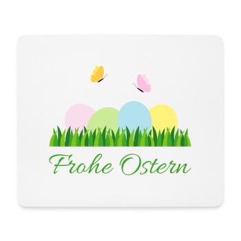 Happy Easter - Mouse Pad (horizontal) - white - Front