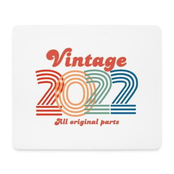 Jahrgang 2022 Ausgabe - Mousepad (Querformat) - Weiß - Vorne