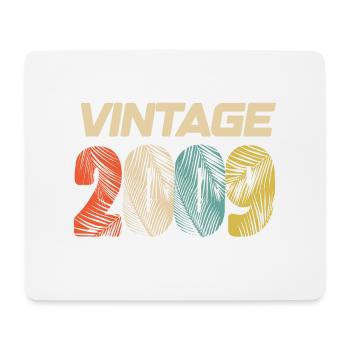 Vintage 2009 Retro - Best-seller - Tapis de souris (format paysage) - blanc - Devant