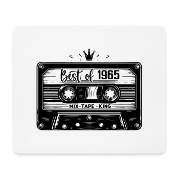 Kassette 1965 Vintage 1965 Vintage 1965 Geschenke - Mousepad (Querformat) - Weiß - Vorne