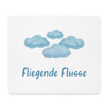 Fliegende Flüsse Wolken Regenwald Amazonas - Mousepad (Querformat) - Weiß - Vorne