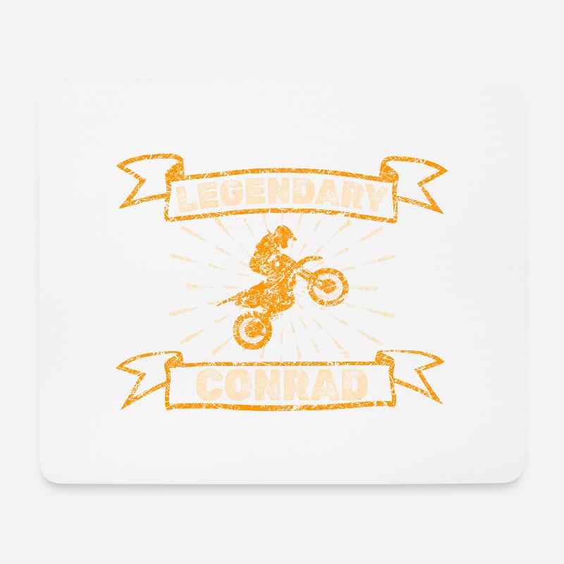 Geschenk für Conrad - Mousepad (Querformat) - Weiß