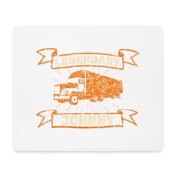 Johnny - Mousepad (Querformat) - Weiß - Vorne
