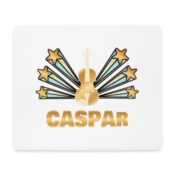 Caspar - Mouse Pad (horizontal) - white - Front
