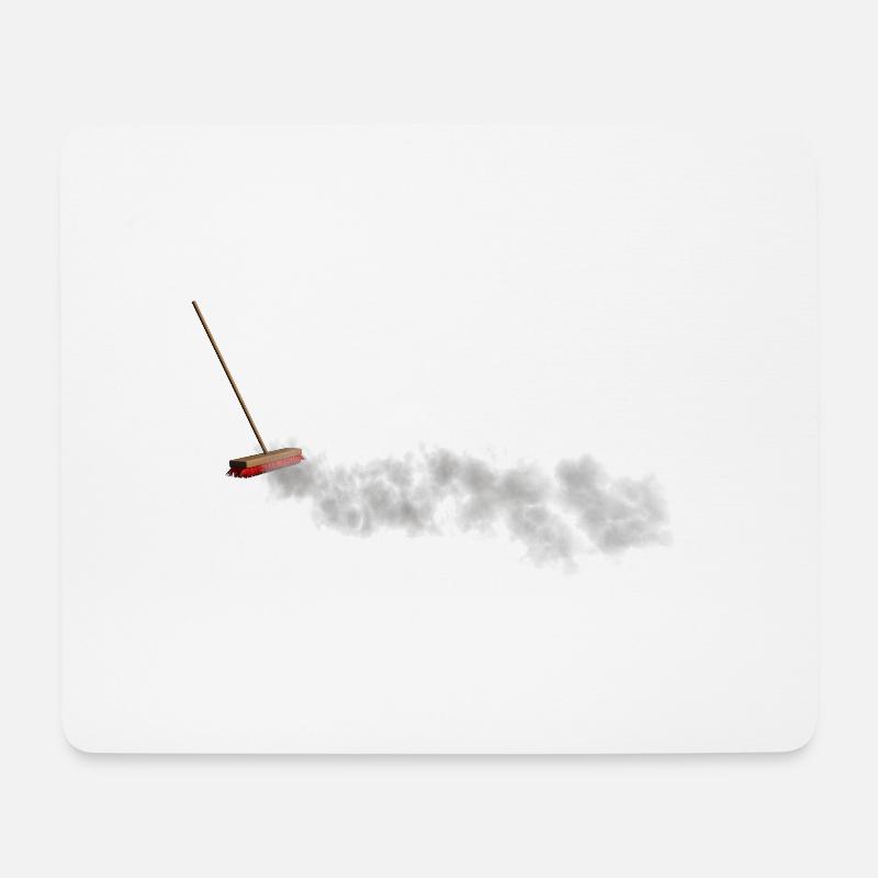 Alles für die Sauberkeit - Mousepad (Querformat) - Weiß