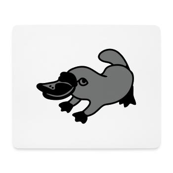 Platypus - Mouse Pad (horizontal) - white - Front