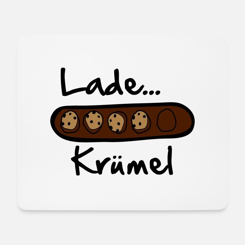 Lade... Krümel - Mousepad (Querformat) - Weiß