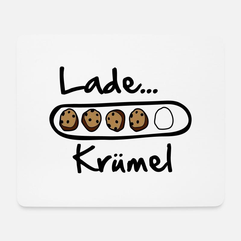 Lade... Krümel - Mousepad (Querformat) - Weiß