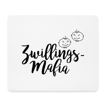 Zwillingsmafia: Buben - Mousepad (Querformat) - Weiß - Vorne