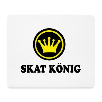Skat - Mousepad (Querformat) - Weiß - Vorne