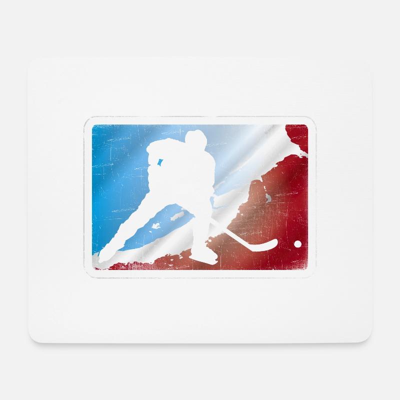Hockey - Mouse Pad (horizontal) - white