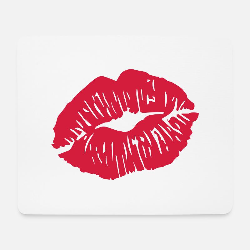 Lips - Mouse Pad (horizontal) - white