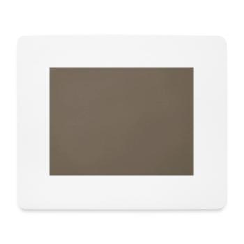 Braune Wand - Mousepad (Querformat) - Weiß - Vorne