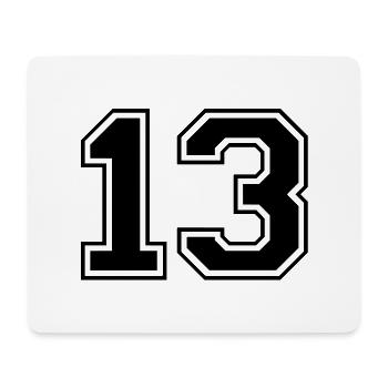 13 - Mouse Pad (horizontal) - white - Front