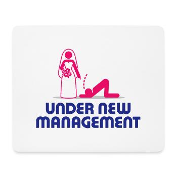 Unter neuer Geschäftsführung - Mousepad (Querformat) - Weiß - Vorne