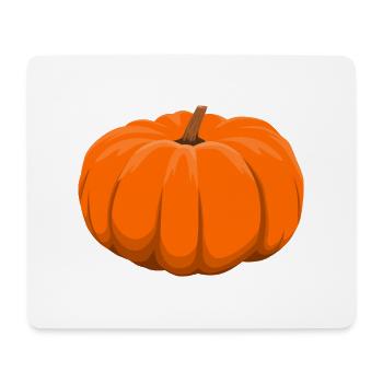 citrouille - Tapis de souris (format paysage) - blanc - Devant