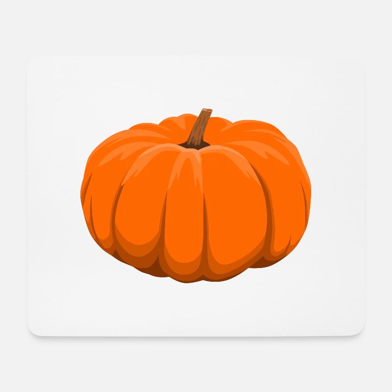 pumpkin - Mouse Pad (horizontal) - white