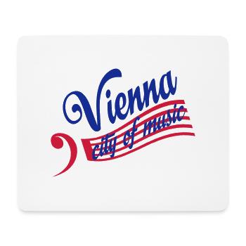 vienna - Mouse Pad (horizontal) - white - Front
