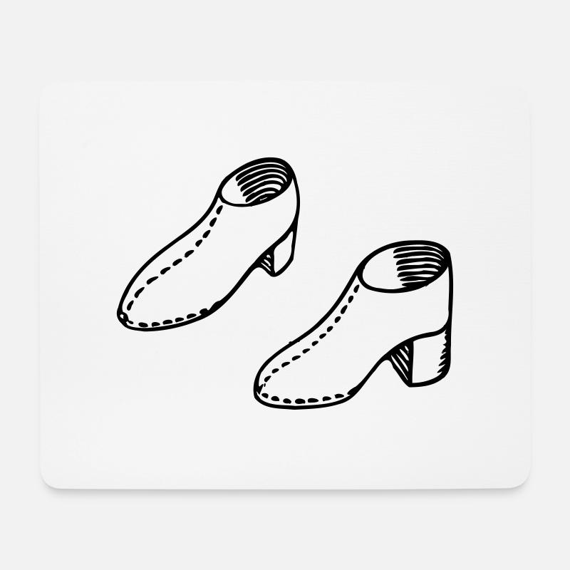 SCHUHE Pumps Highheels Boots - Mousepad (Querformat) - Weiß