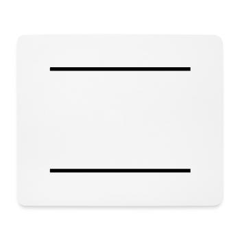 linien__f1 - Mousepad (Querformat) - Weiß - Vorne