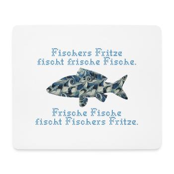 fischers fritze e 107 - Mousepad (Querformat) - Weiß - Vorne