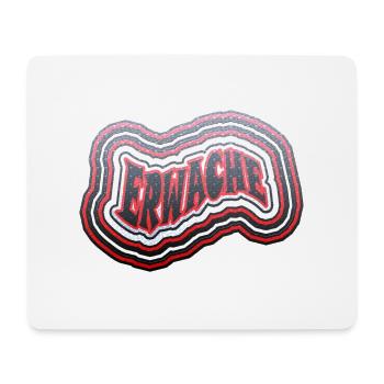 ERWACHE - Mousepad (Querformat) - Weiß - Vorne