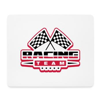 racing_team_ro2 - Mousepad (Querformat) - Weiß - Vorne