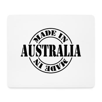 made in australia m1k2 - Mouse Pad (horizontal) - white - Front