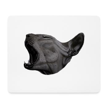 Sphynx-Porträt - Mousepad (Querformat) - Weiß - Vorne
