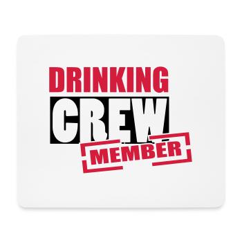 crew - Mousepad (Querformat) - Weiß - Vorne