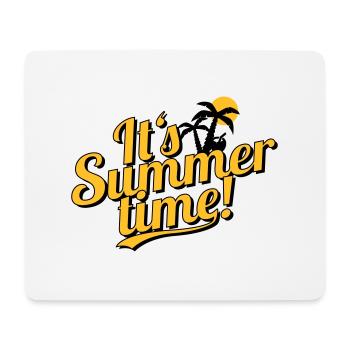 It's Summer Time - beach & holiday - Mouse Pad (horizontal) - white - Front