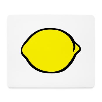 Lemon - Mouse Pad (horizontal) - white - Front