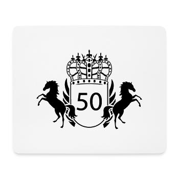 50 - Mouse Pad (horizontal) - white - Front