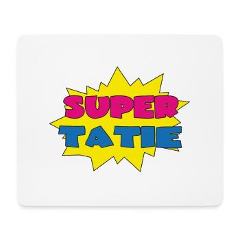 Super tatie - Mouse Pad (horizontal) - white - Front