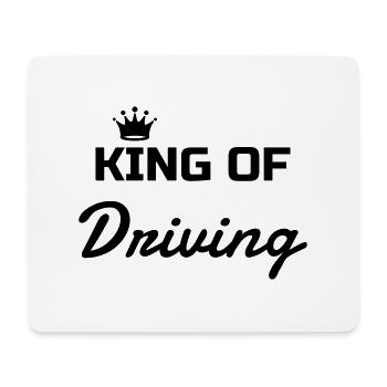 Fahrer Fahren Sport Auto Spieler - Mousepad (Querformat) - Weiß - Vorne
