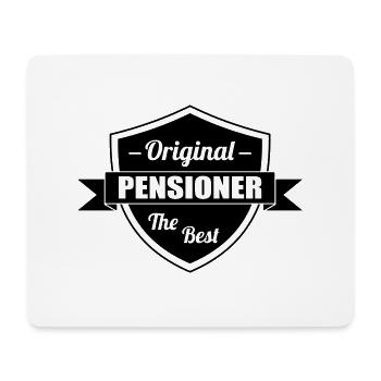 Ruhestand / Rentner / Rentnerin / Rente - Mousepad (Querformat) - Weiß - Vorne