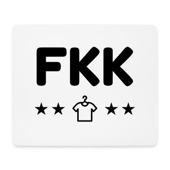 Naturismus / FKK / Nudismus / Naturist - Mousepad (Querformat) - Weiß - Vorne
