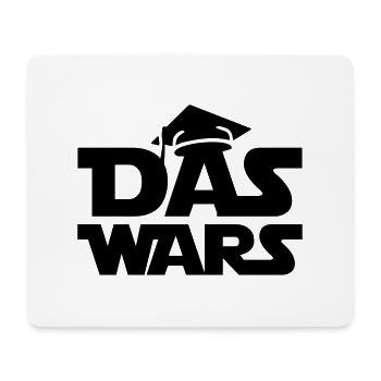 abi das wars - Mousepad (Querformat) - Weiß - Vorne