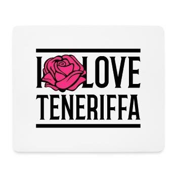 i love teneriffa - Mousepad (Querformat) - Weiß - Vorne