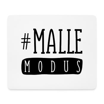 malle modus design - Mousepad (Querformat) - Weiß - Vorne