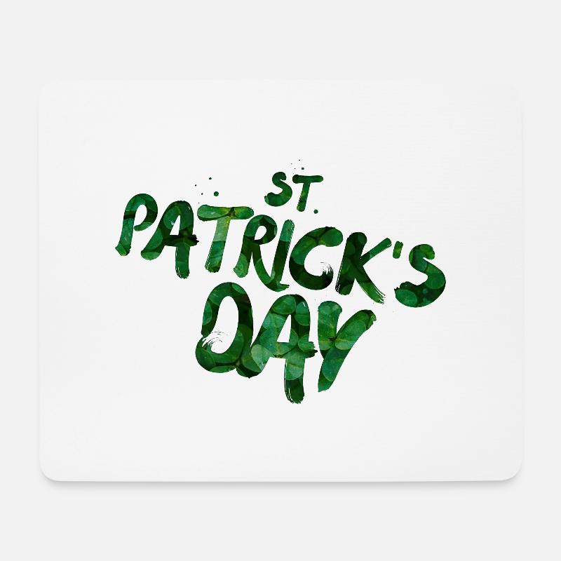 St. Patrick’s Day - Saint Patricks Day - Mousepad (Querformat) - Weiß